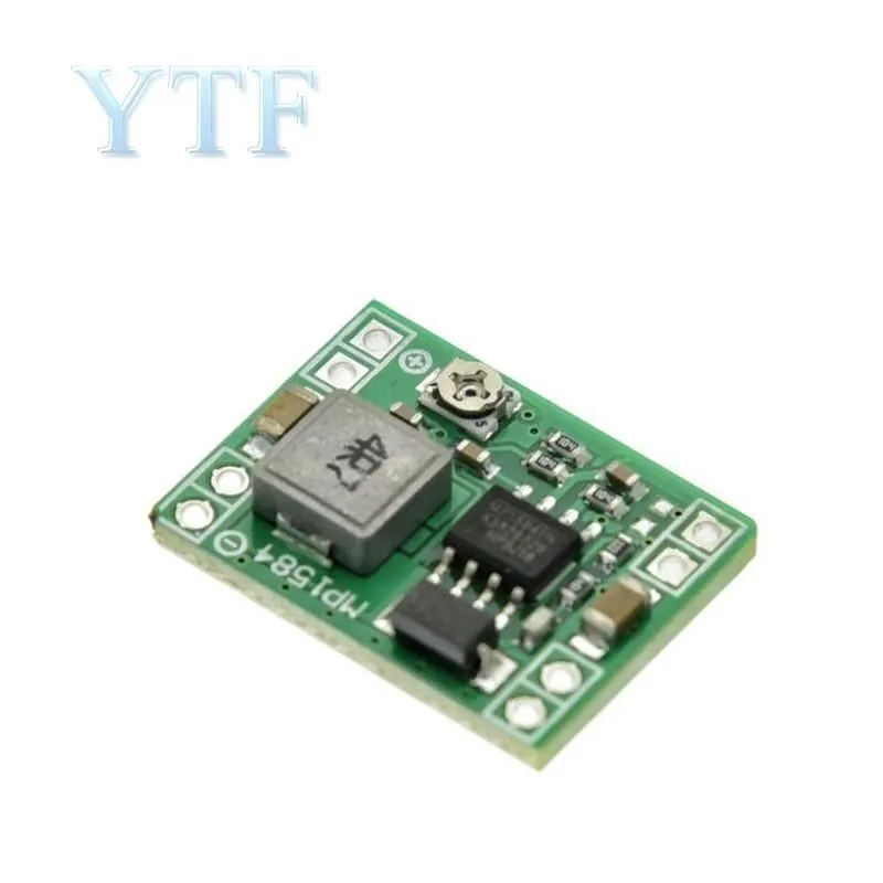 MP1584EN 3A 3.3/5/9/12V Ultra-Small Size DC-DC Step Down Supply Module Adjustable Power Step-down Descending Output  MP1584