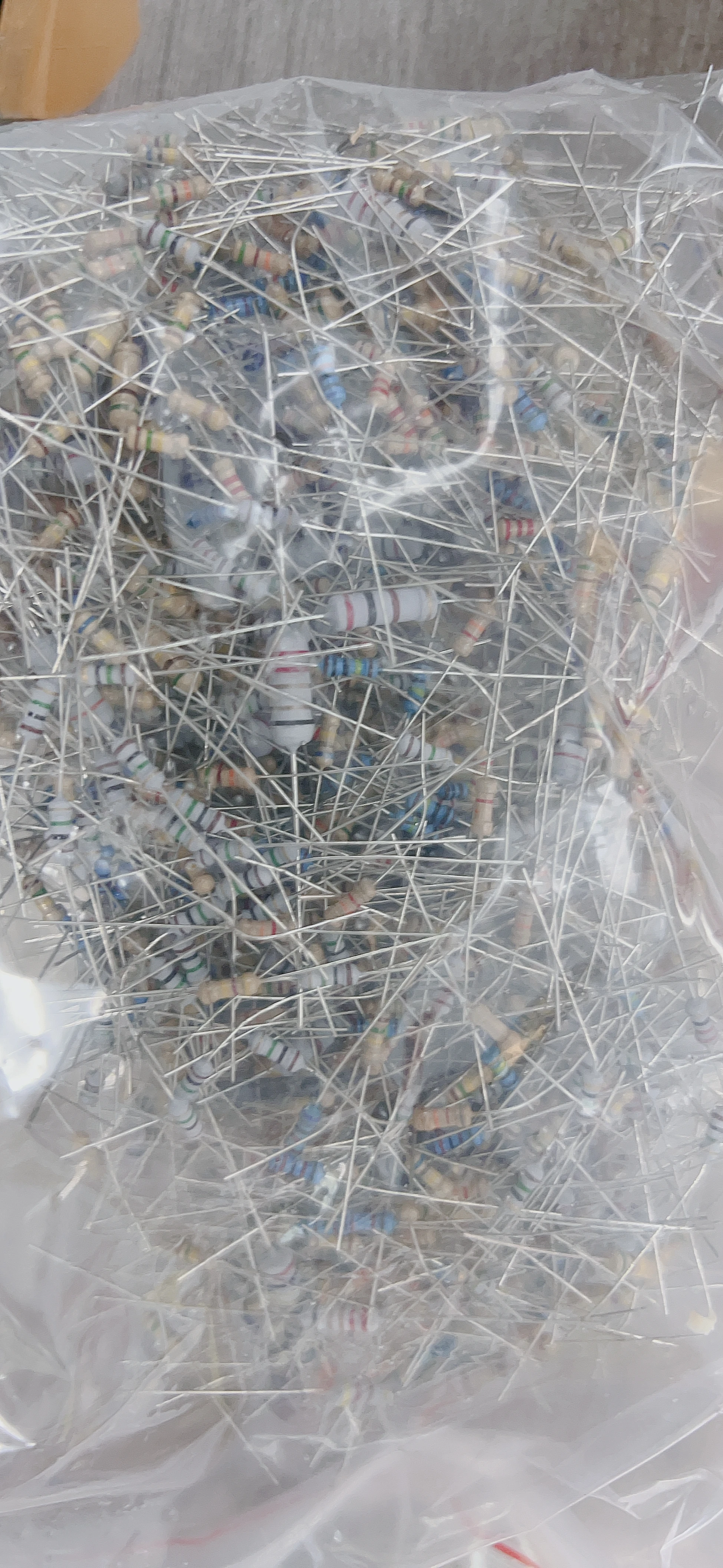 200g mixed resistor package, mixed electronic component package, enthusiast resistance