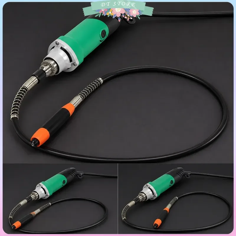 6 Position Variable Speed High Power Electric Engraver Drill Wood Carving Polishing Machine Rotary Tool With Flexible Shaft