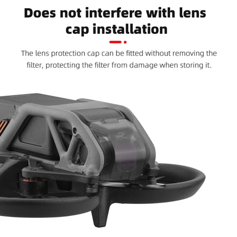 Y6U6 Filtro lente Cámara Vidrio óptico UV/CPL/ND8/16/32/64 para unidad Avata/O3