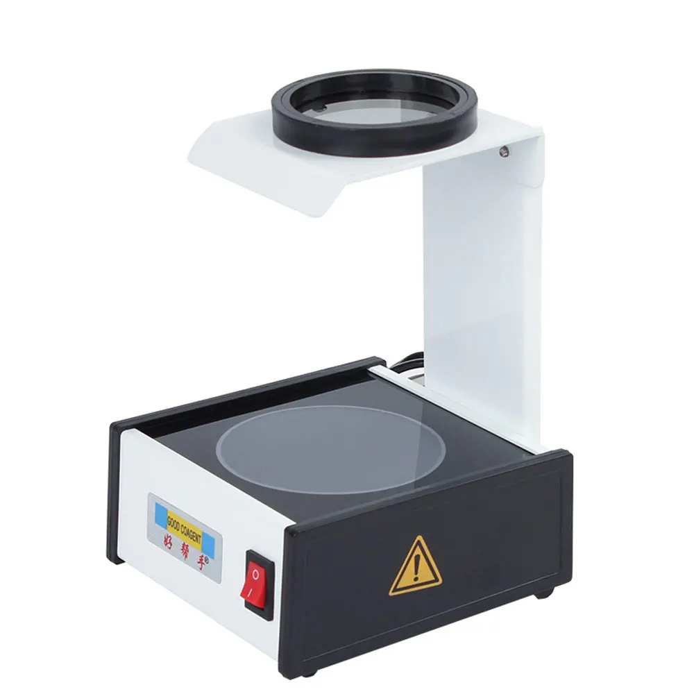 

CP-12 Optical Polariscope Lens Stress Tester Machine Glasses Polarization Stress Meter LED light source design 220V/110V