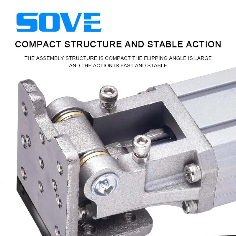 2024 new products robotic arm rack side position group 32 40 pneumatic cylinders side capital group BC 32 40 40 90 deg