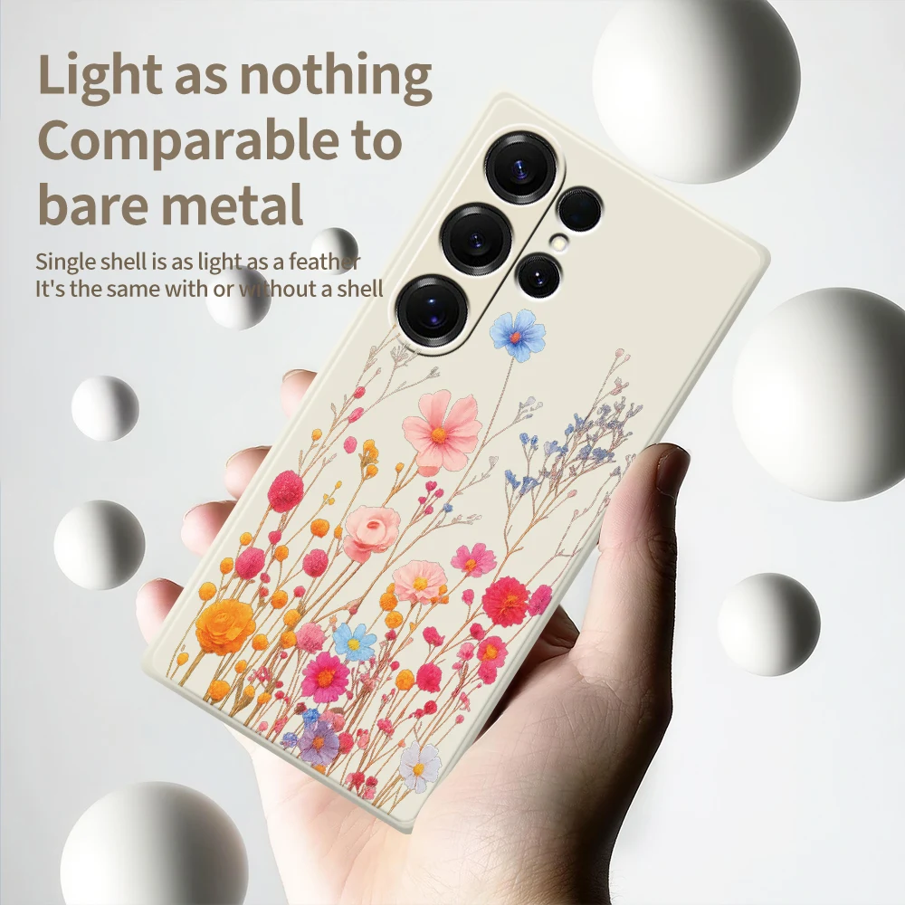 حافظة لهاتف سامسونج جالاكسي S25 S24 S23 S22 S21 S20 Ultra Plus S23 FE S21FE S20FE S10 Plus غطاء سيليكون