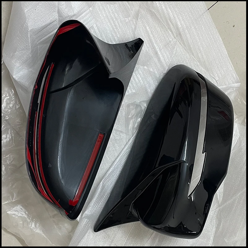 

Car Styling For Nissan JUKE 2015-2018 Rearview Mirror Cover Caps Trim With Horn Decorative Housing Frame Auto Parts Accessories