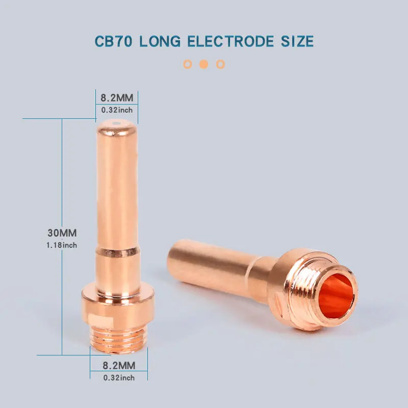 CB-70 Nozzle Swirl Ring Electrode Stand-off for HF Pilot Arc CP-70 CB 70 LT-70 LT 70 PF0065 Plasma Cuting Torch Accessories