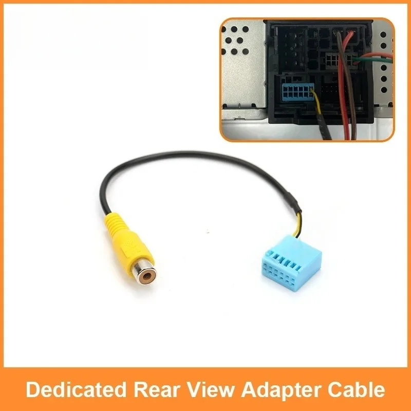 

MIB RCD330 RCD360 Car Rear View Camera RVC Cable Adaptor for Car Reversing Image Conver For VW Golf VI Jetta 5 6 MK5 MK6 Passat