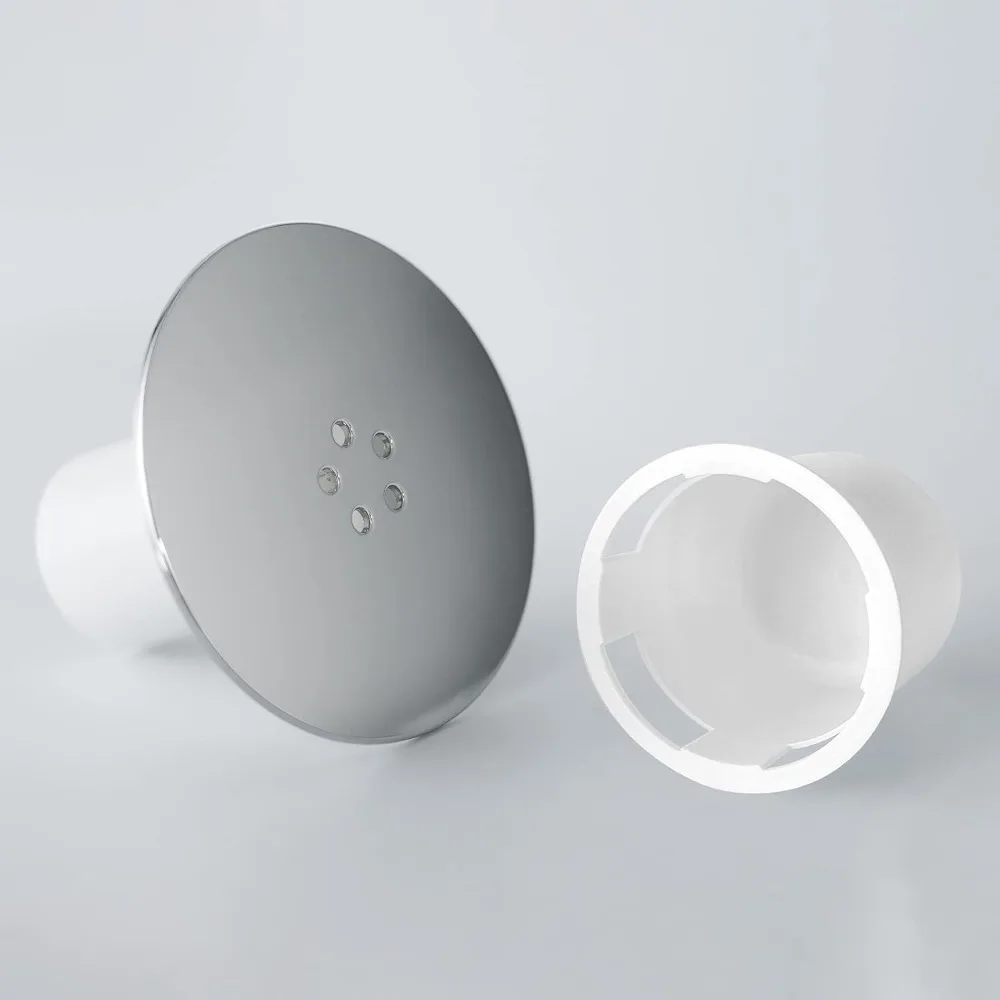 

Замена сливной крышки для душа, хромированной крышки душевой сиденья, крышки слива для душа, 90 мм/115 мм, съемной