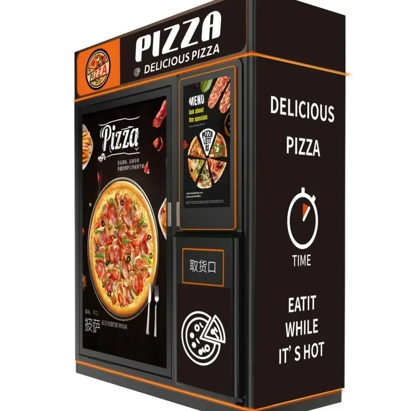 Hot Sale Factory Price Hot Food Automat Vending Machines Self-Service Fully Automatic Pizza Vending Machine Fast Food Price