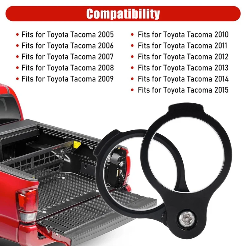 Tailgate Anti-Theft Lock For Toyota Tacoma 2005-2015 Truck Bed Tailgate Lock