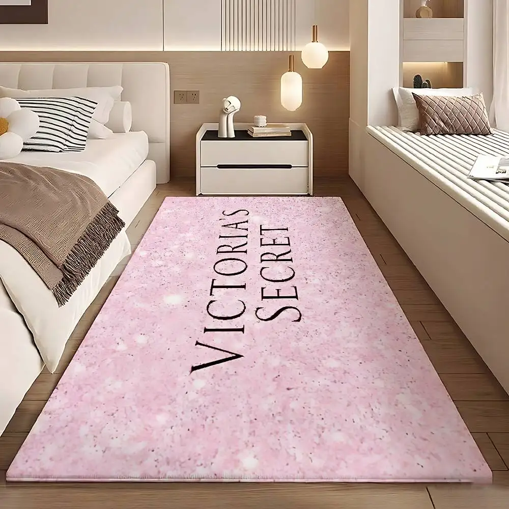 

V-Vics-torias S-Sec-rets Floor Mats Home Laundry Rug Carpet For Living Room Decor Lounge Area Anti-slip Foot Mat Entrance Doorma