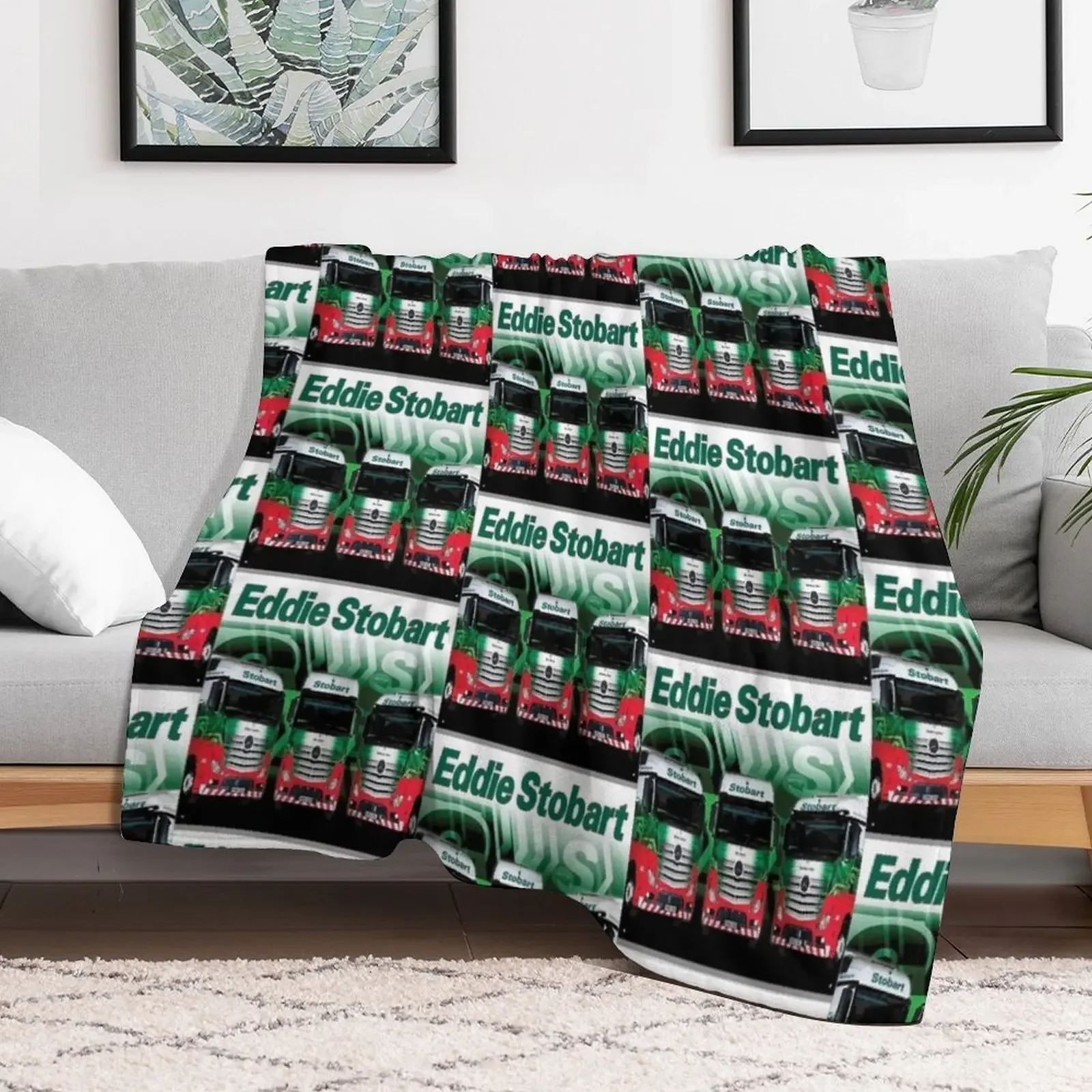 New eddie stobart trucks eddie jobs lorry names dagenham stoba Throw Blanket Soft Big christmas gifts Kid'S Vintage Blankets