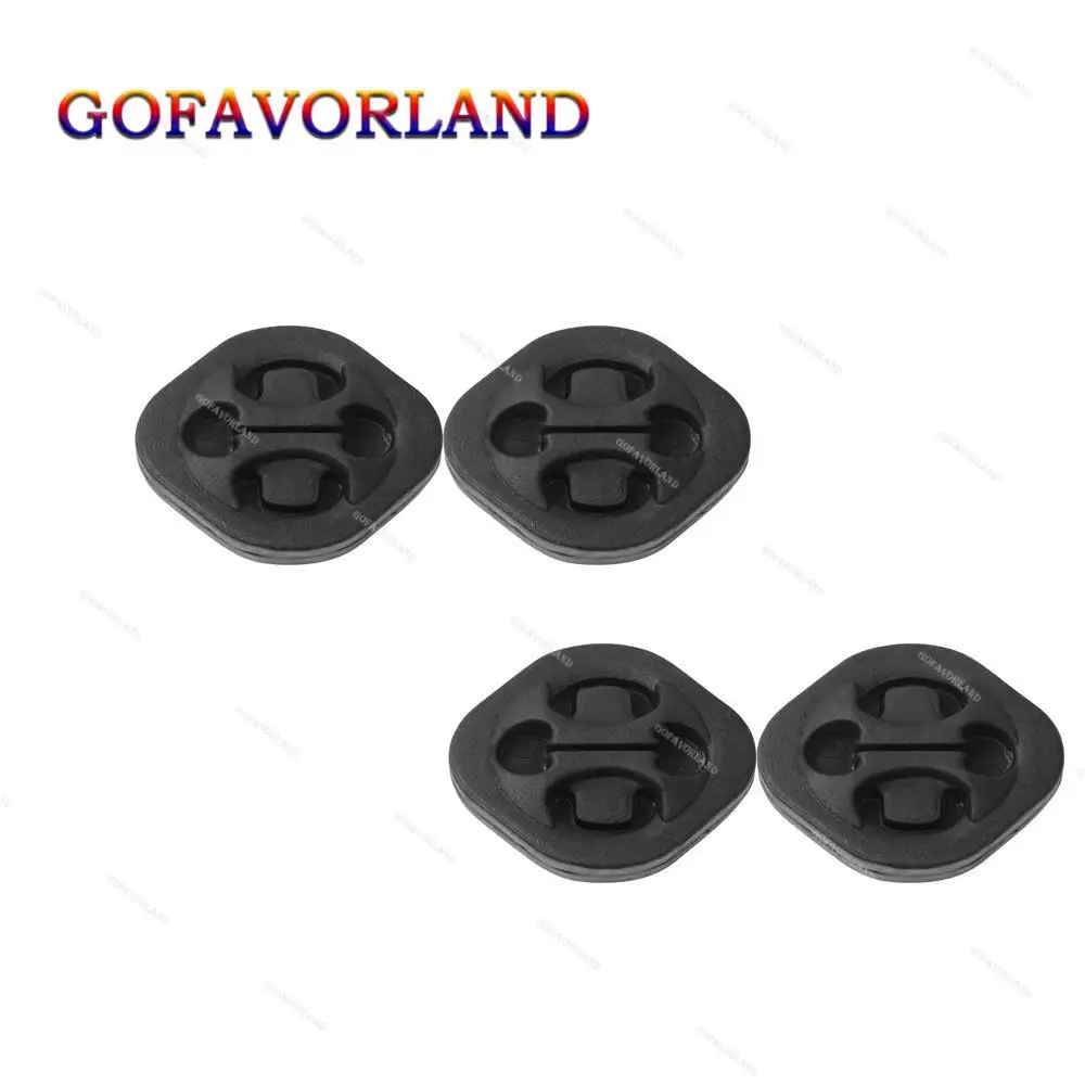 CloudFireGlory 191253147B 191 253 147B 4 Pcs Exhaust Retainer Mount Hanger For Golf Passat