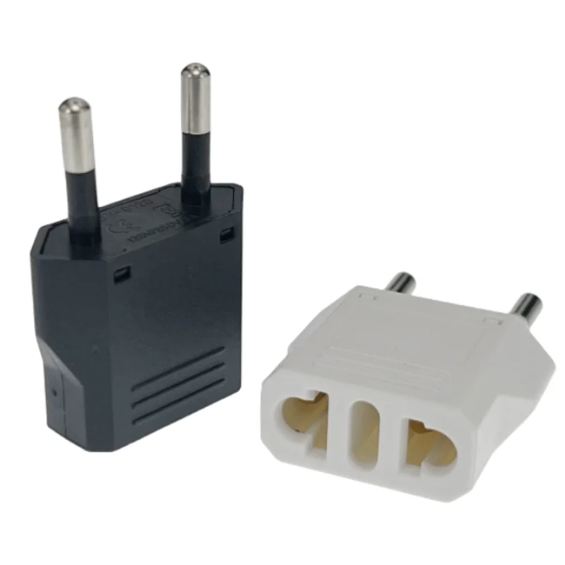 America European Mini CN UK EU To US AU Power Plug Adapter Russia Australia Travel Plug Converter Korea 4.0mm 4.8mm Plug 6A 125A