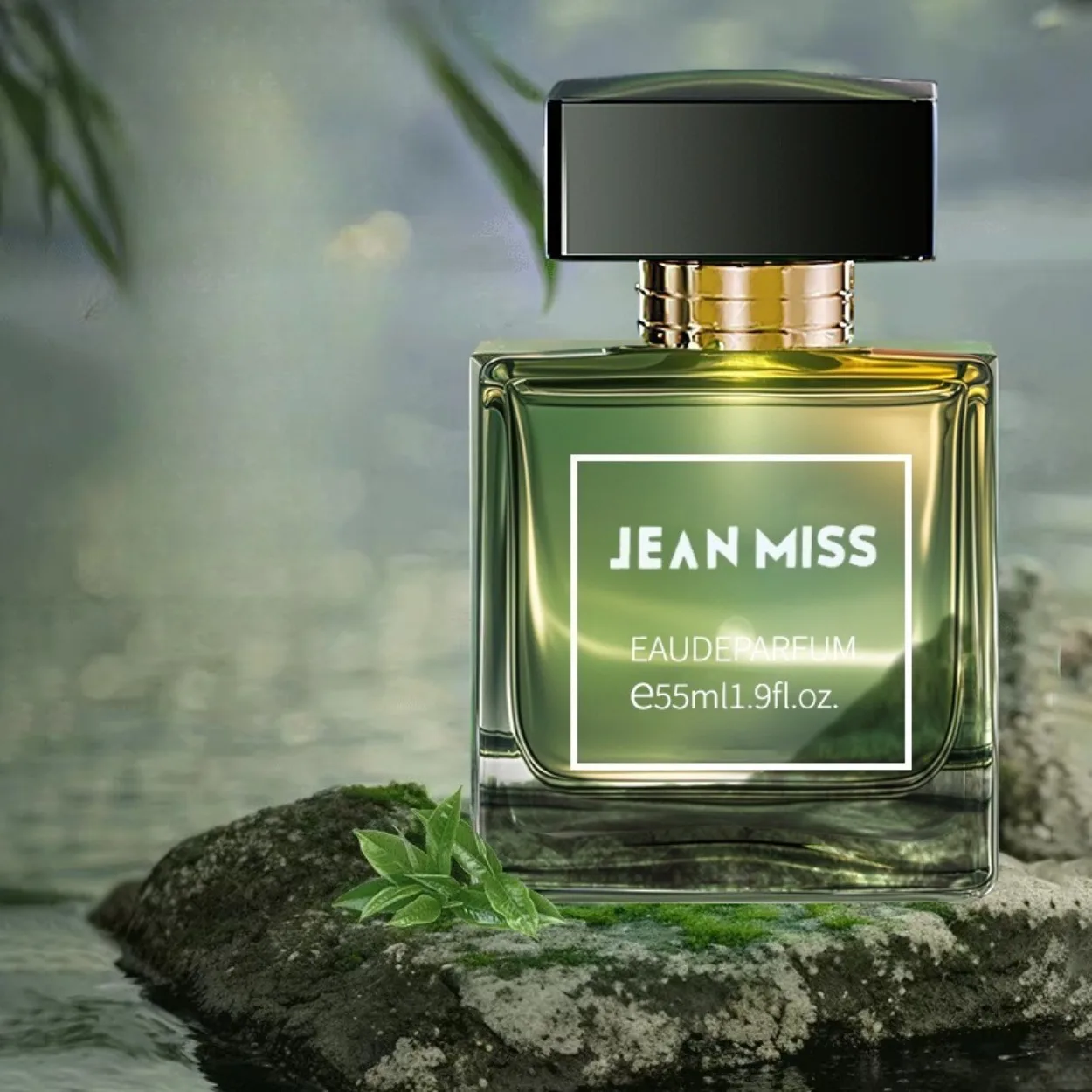 

Long Lasting Tea Fragrance Perfume 55ml, Fresh Green Leaf Fruity Scent for Daily Wear Summer Fresh Tea Scent Men's Cologne