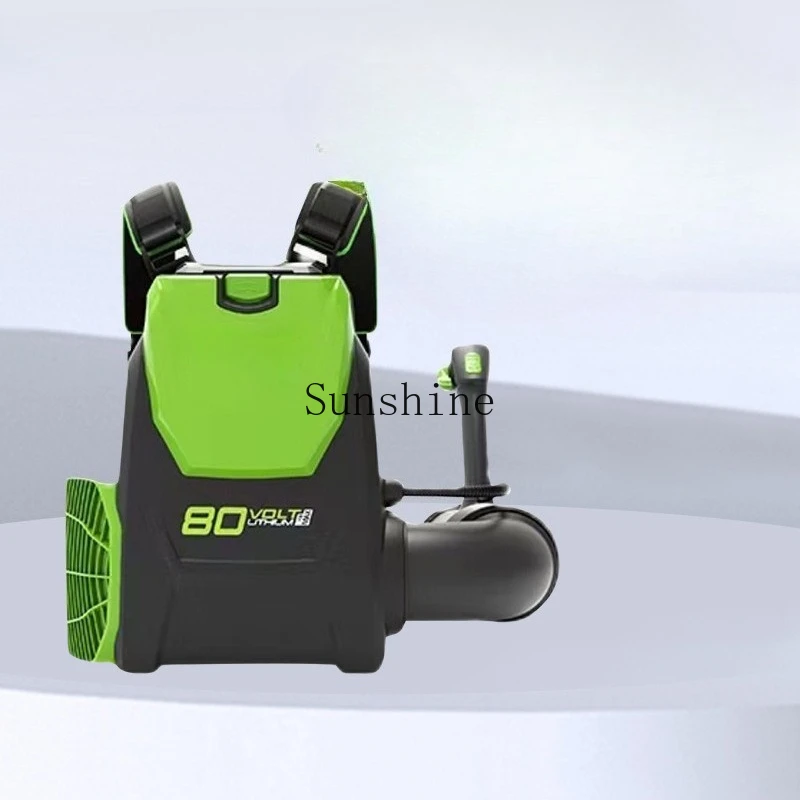 

80 В вентилятор для зарядки рюкзака/воздуходувка пылесборник дует листья