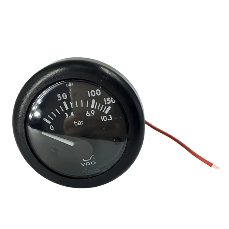 

A03Z-Automotive Gauge Marine Gauge VDO Oil Pressure Meter 52Mm Diesel Engines Oil Pressure Gauge