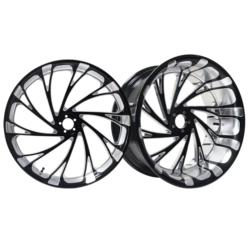 

Модифицированные передние/задние колесные ступицы для мотоциклов серии Soft Tail, 21 и 18 дюймов, кованые из алюминия