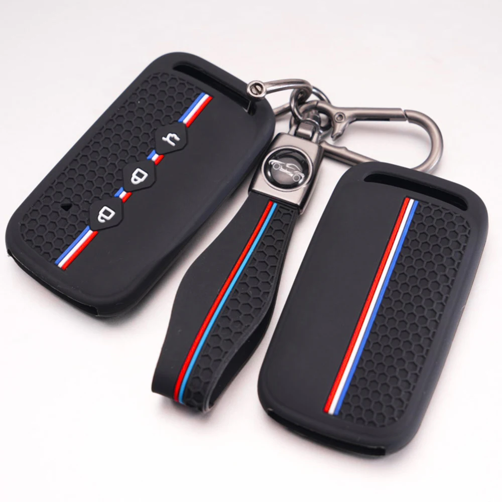 Smart Key Shell With Chain For Wuling Hongguang S Hongguang V Hongguang Mini For Baojun 510 730 360 560 RS-5 530 630 Reliable