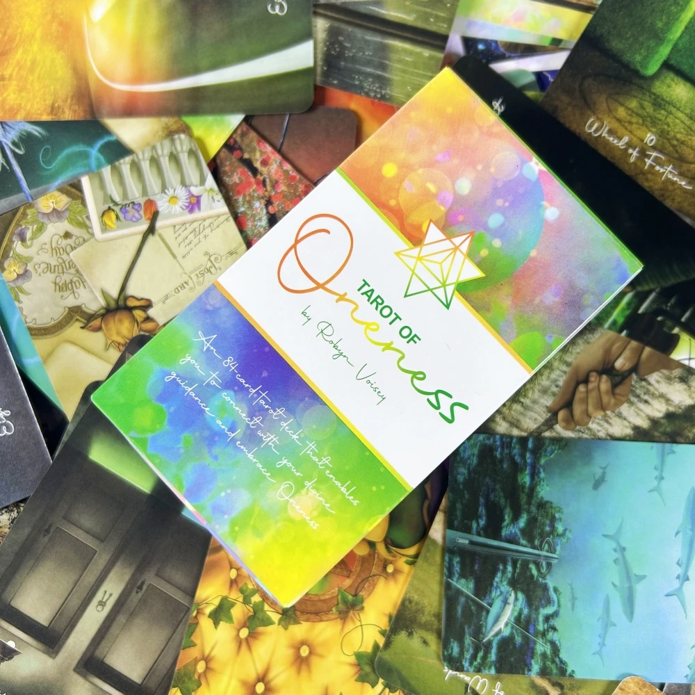 1pc Tarot of Oneness Cards A 84 Deck  High Quality Divination Board Games Party Entertainment Game Cards