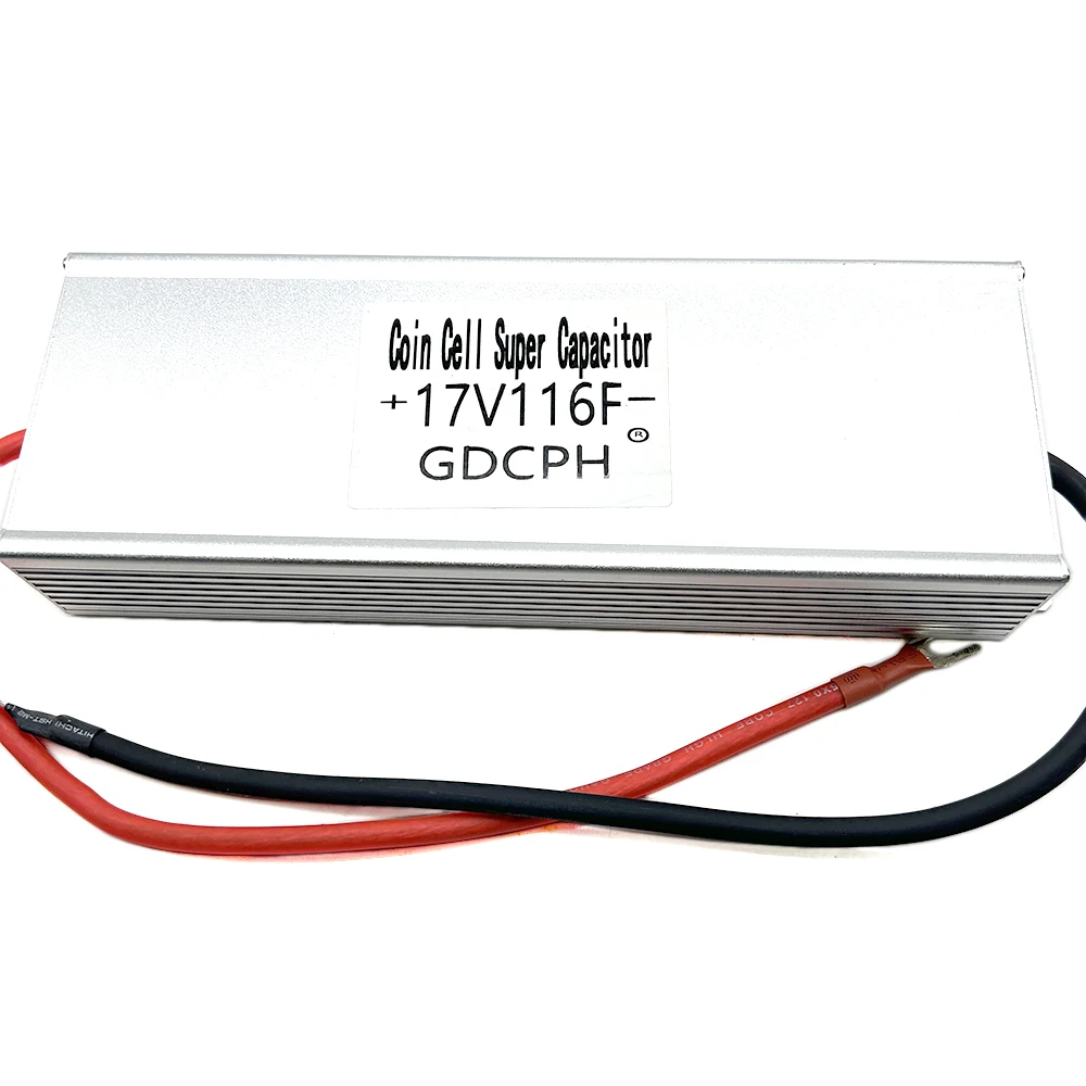 Gdcph 17v116f Auto Supercondensator Gelijkrichter Module 2.85v700f Super Condensator Back-Up Voeding Met Aluminium Behuizing