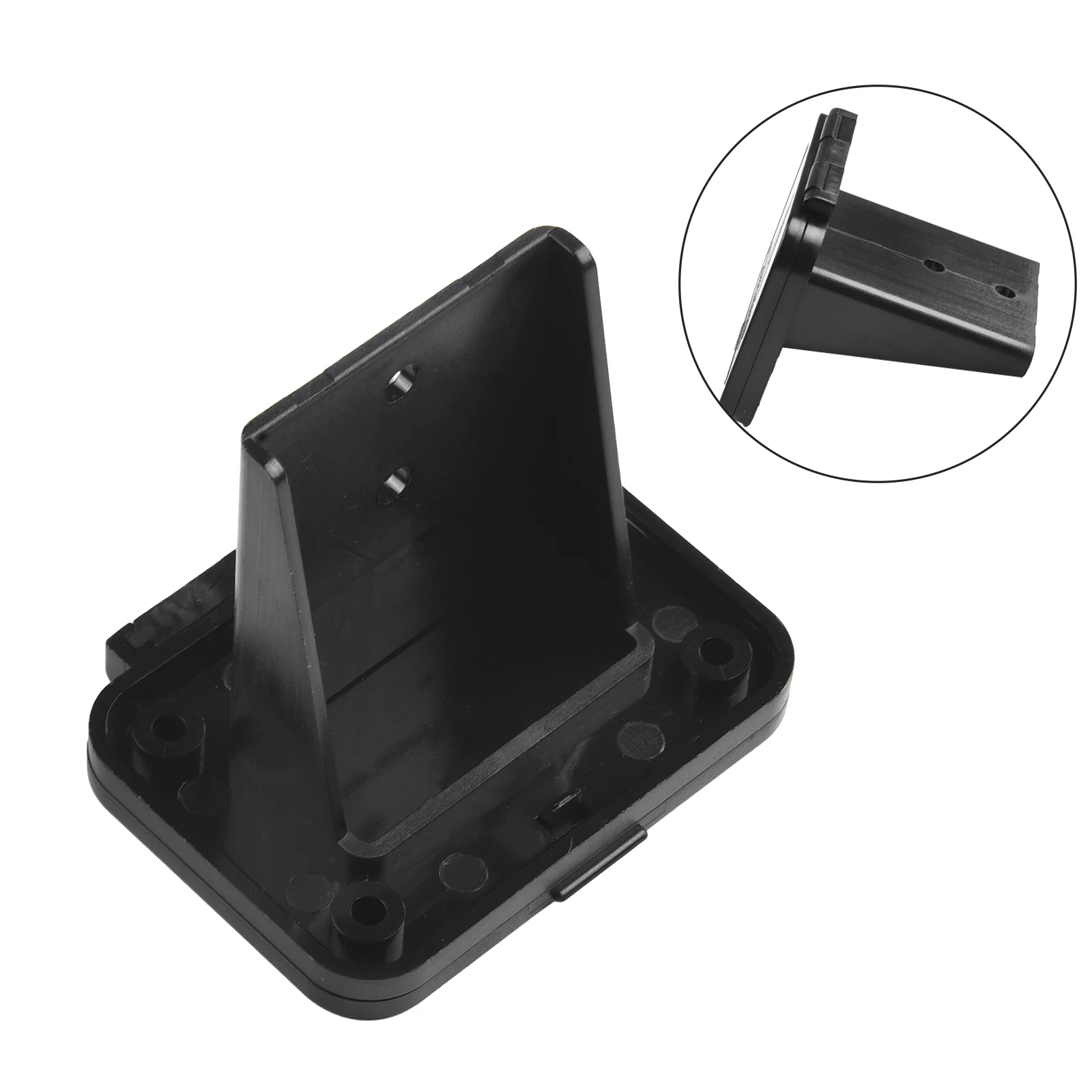 120A Flush Mount Panel Bracket with Cover for High Current Connector Mounting in Automotive and Marine Installations