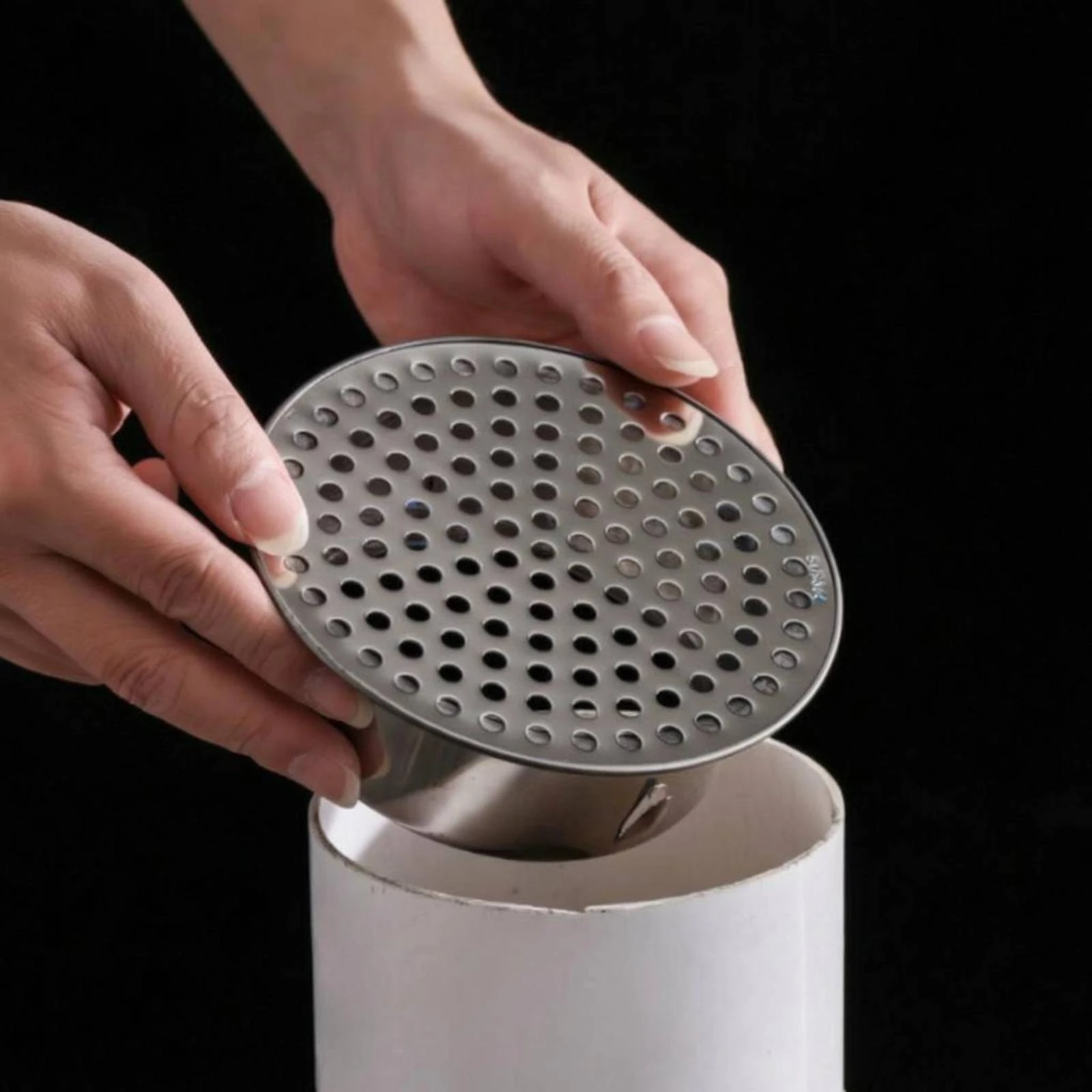 

Stainless Steel Drain Cover Flat Top Round Drain Insert Home Hardware Rust-Resistant Plumbing Part Long-Lasting