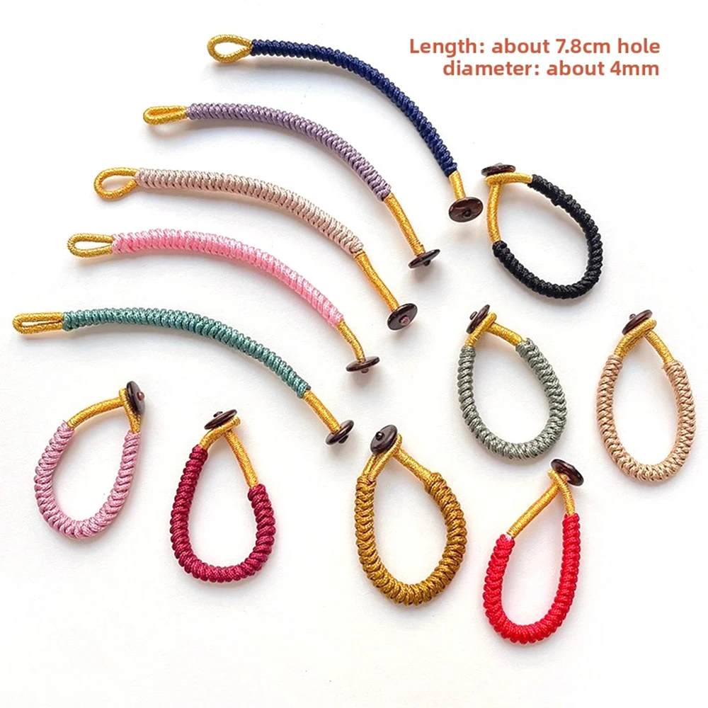 8 шт., однотонная веревка ручн – обзор и цена Jewelry Making Knots For Clasps