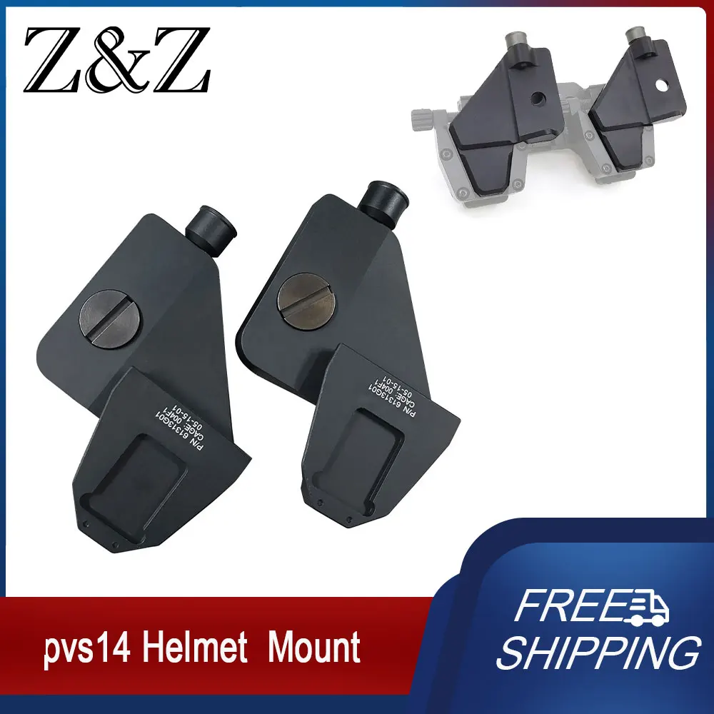 PVS-14 J Arm Adapter NVG Mount Dovetail Shoes Metal for AN/PVS-14 Binocular Bridge Night Vision Goggles Accessories