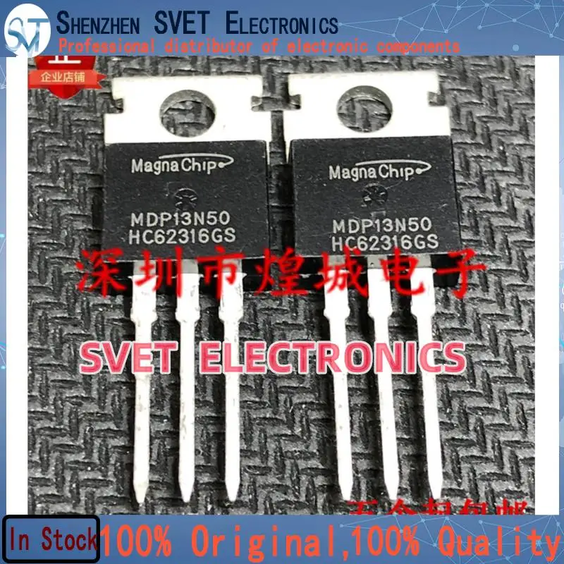 10PCS-50PCS  MDP13N50  MOS TO-220 500V 13A  Original In Stock Fast shipping