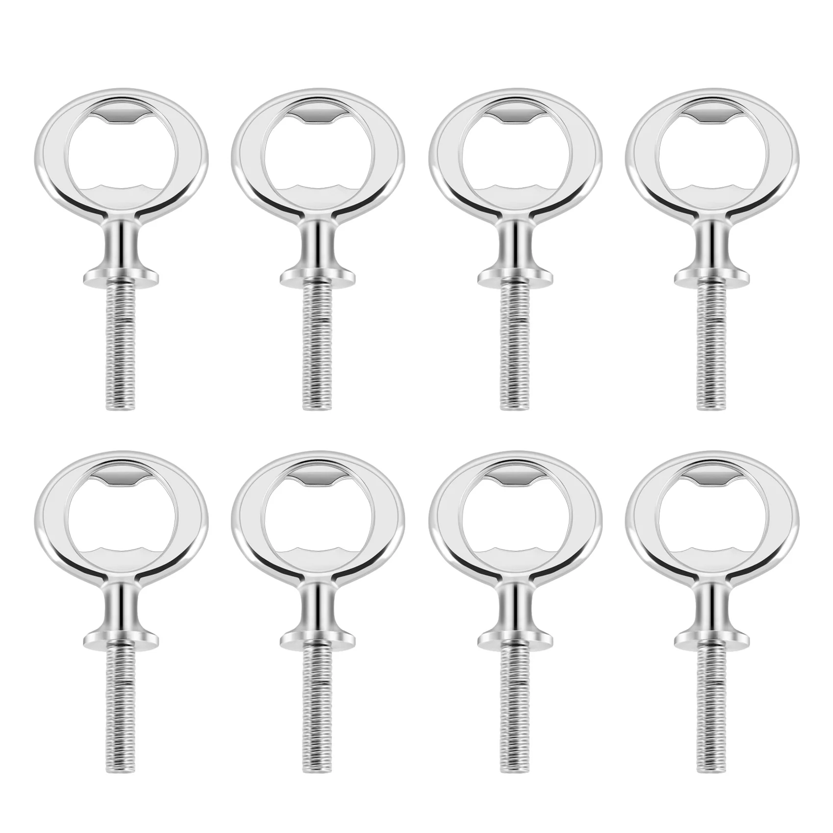 8-teiliges Flaschenöffner-Set, Metall-Flaschenöffner, DIY-Handwerk, Bierflaschenöffner, leerer Flaschenöffner