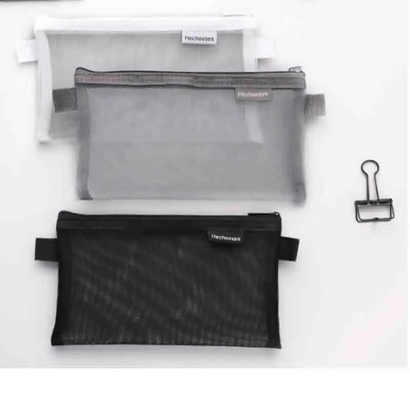 

1/2 шт. сетчатая сумка для хранения инструментов для макияжа, многоцветная прозрачная сумка на молнии для путешествий и домашнего хранения инструментов для макияжа