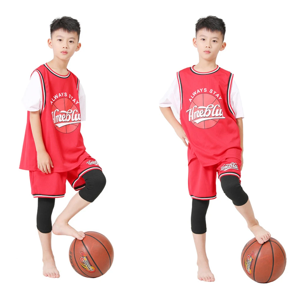 1Pair Elbow Brace for Kids Child Bamboo Charcoal Elbow Sleeve Knee Brace Child Knee Pads for Volleyball,Baseball,Basketball