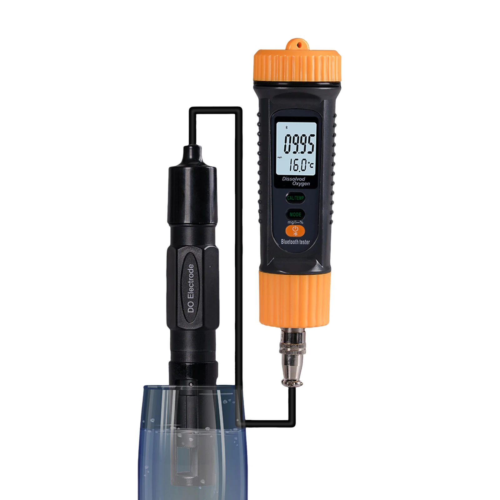 

Professional Dissolved Oxygen Meter Digital DO Tester Water Quality Analyzer Monitor for Seawater Aquarium Aquaculture Fish Pond