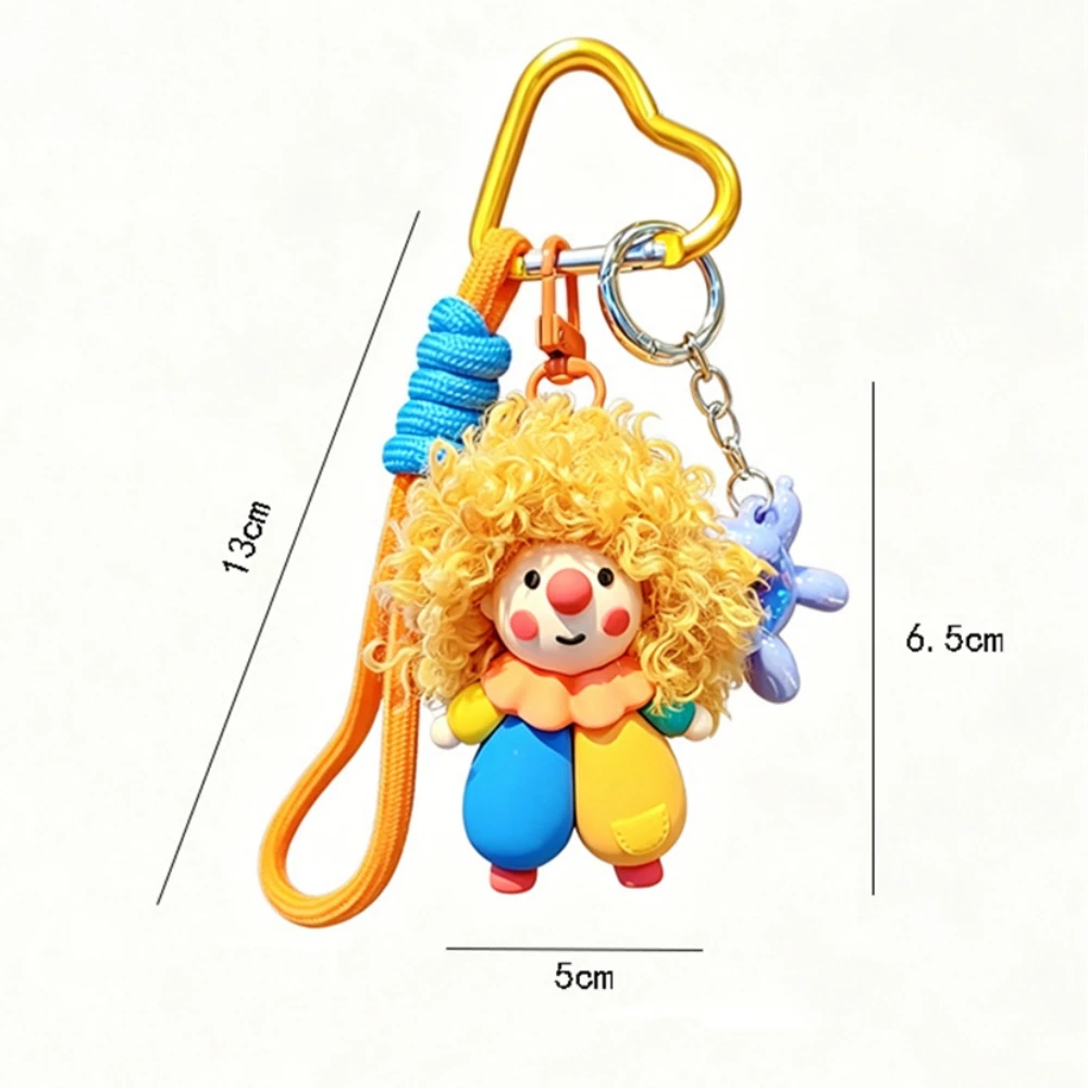 2026 Original Cartoon Cute Clown Keychain Car Hanging Pendant Fashion Mobile & Bag Accessory Festival Gift For Women Couple