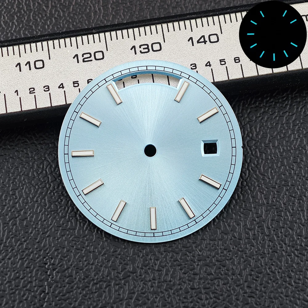 31.1MM Diameter Green/Blue/Gold/white/black Watch Dial for M8285 Movement Watch Accessories accessories sun pattern dial