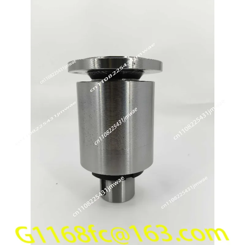 Small Lathe Spindle High Strength Lathe Head Assembly with Flange Without Chuck Woodworking Lathe Spindle