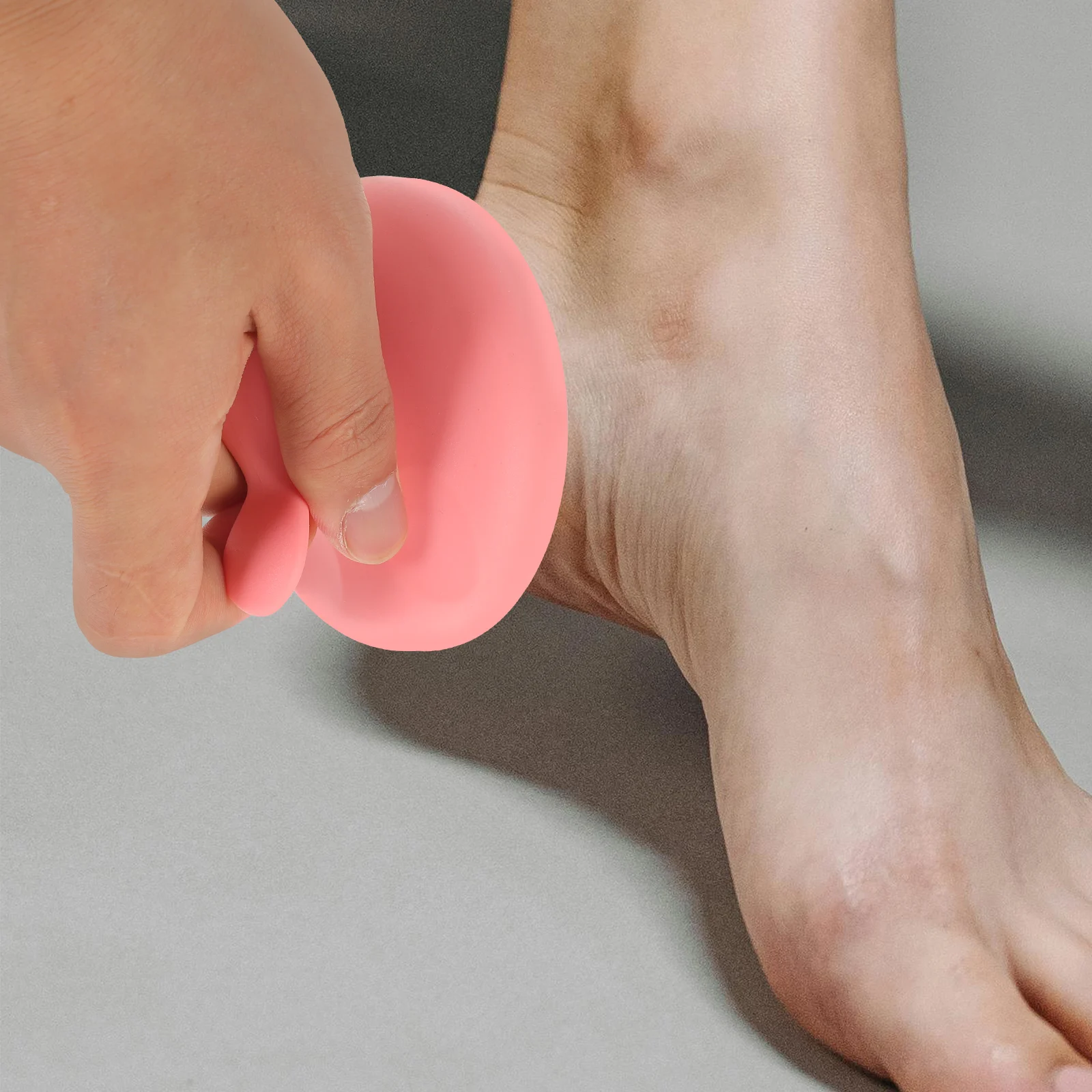 

File Callus Remover Pedicure Tool Pink ABS Powder Crystal Glass Board Foot Rubbing Scrubber Dead Skin Exfoliator Waterproof