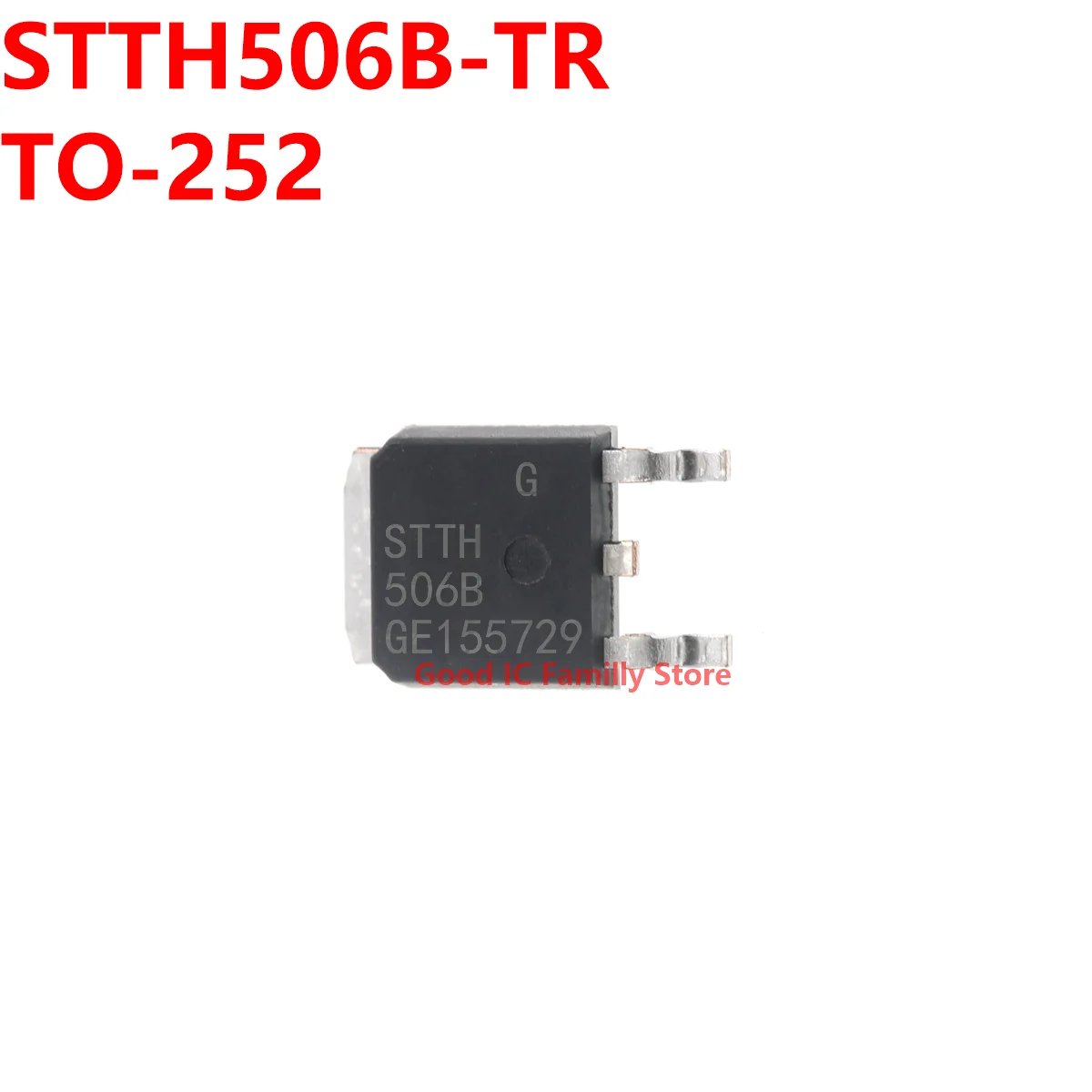 10PCS STTH506B-TR TO-252