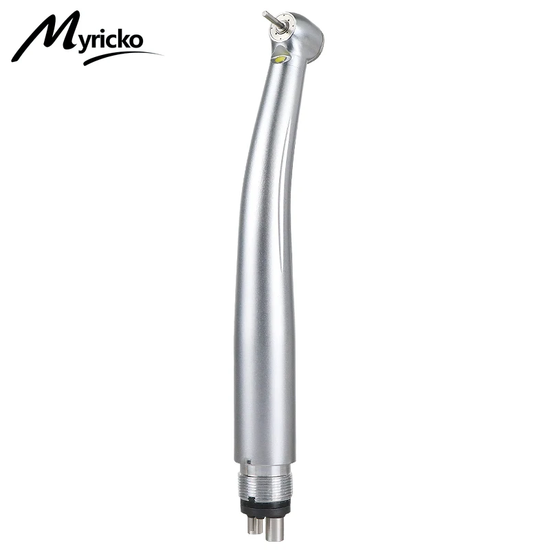 

Dental LED High Speed Handpiece Four Water Spray Air Turbine Best Quality Led Light E-Generator Ceramic Bearing Dentist Airotor