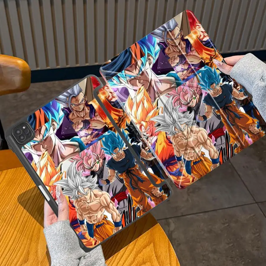 

Чехол для планшета с логотипом D-ragonS BallS для iPad Air 4 5 M3 M2 1 2 M4 11 дюймов Mini 6 7 Pro 11-го 10-го 9-го 8-го 7-го поколений 12.9 дюймов Pro 2025 с подставкой