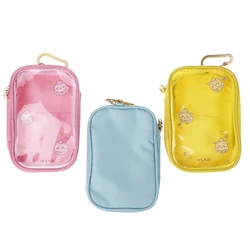 Anime Chikawa Transparent Doll Bag Hachiware Usagi Plush Toys Bag Waterproof Pvc Girl Jelly Bag Portable Stationery Bag