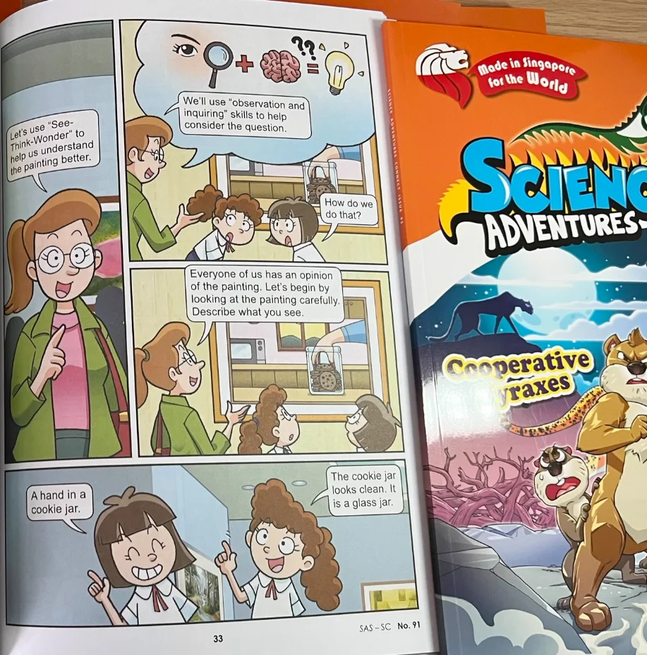 40 Books The Young Scientists Level 1 to 4/ 2024 Collector's Set SAP Singapore Science Journal Comics English Picture Book