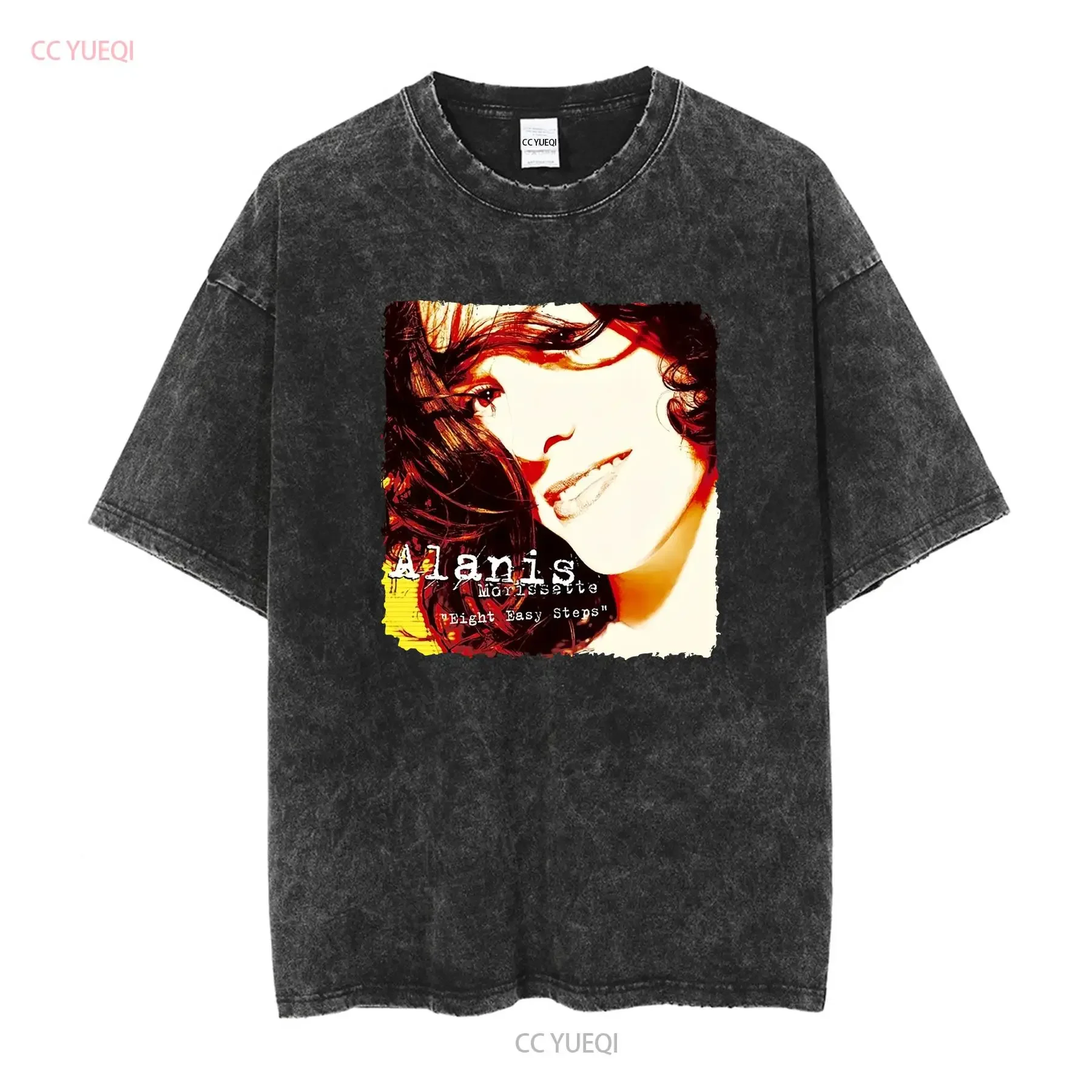 Alanis Morissette T Shirt 2024 Eight Easy Steps Single Lyrics and Tracklist The Triple Moon Tour long or short sleeves vintage