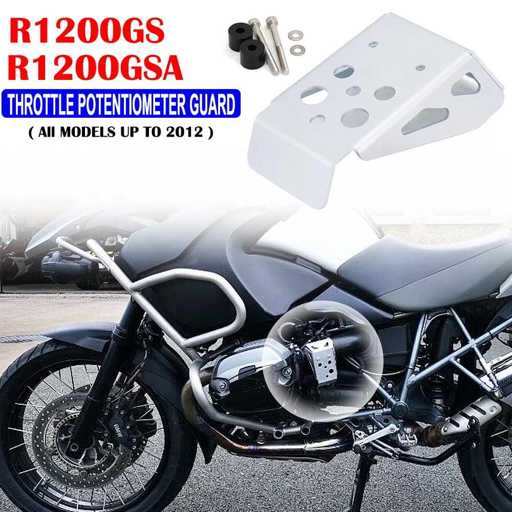 

New Oil Cooled For BMW R1200GSA R1200GS - 2012 Accessories Potentiometer Throttle Guard Cover Protect R 1200 GS R 1200 GSA 2011