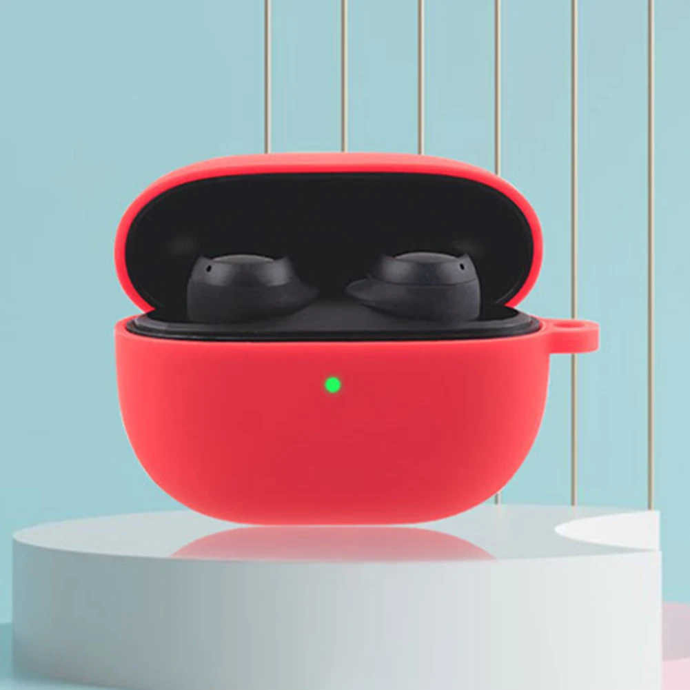 Silikon Kopfhörer halter Fall Ersatz tragbare Ladebox Schutzhülle Zubehör Anti-Kratzer für Redmi Buds 3 Lite