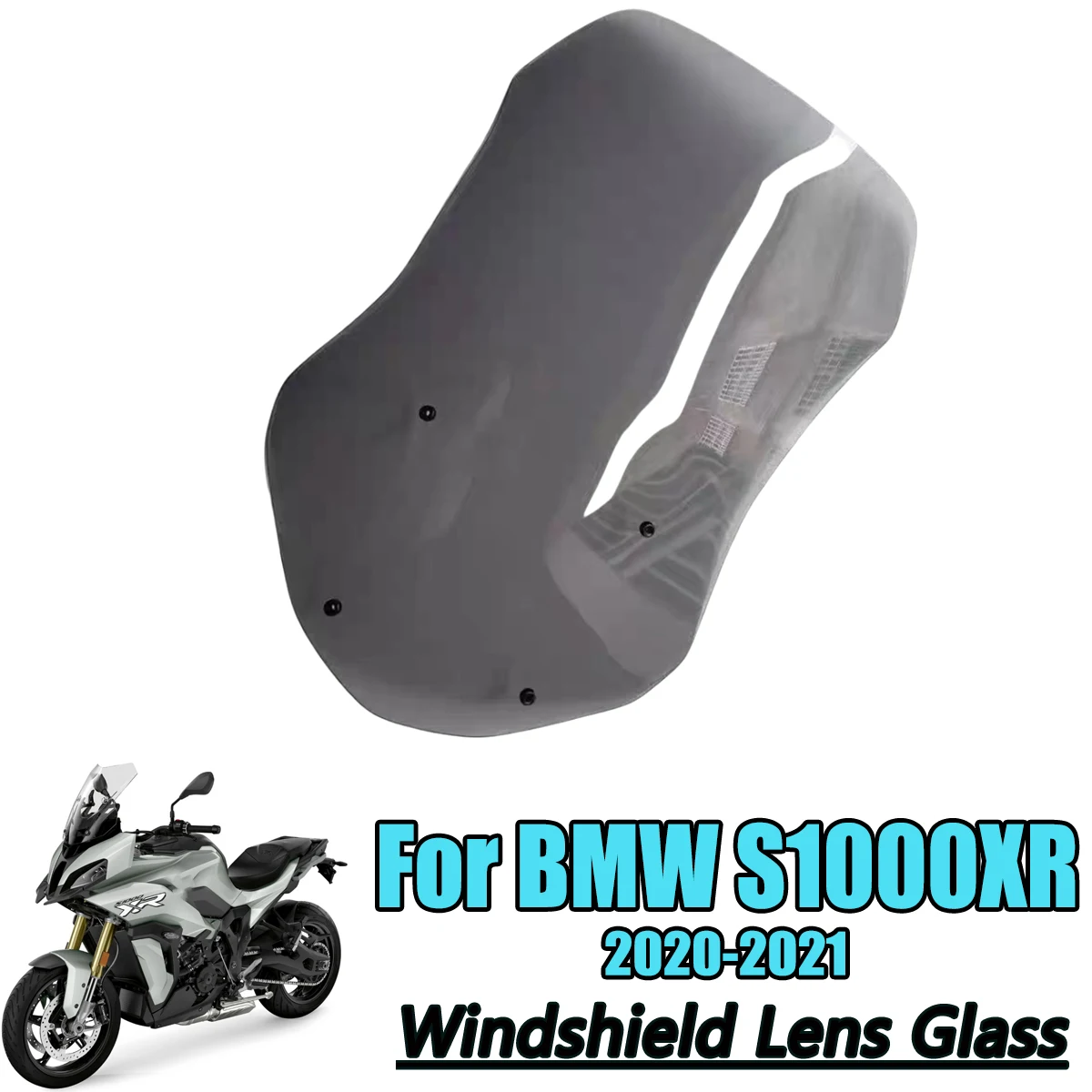 Fit For BMW S1000XR S 1000XR 2020-2021 Motorcycle windshield height increase front windshield deflector windproof cover
