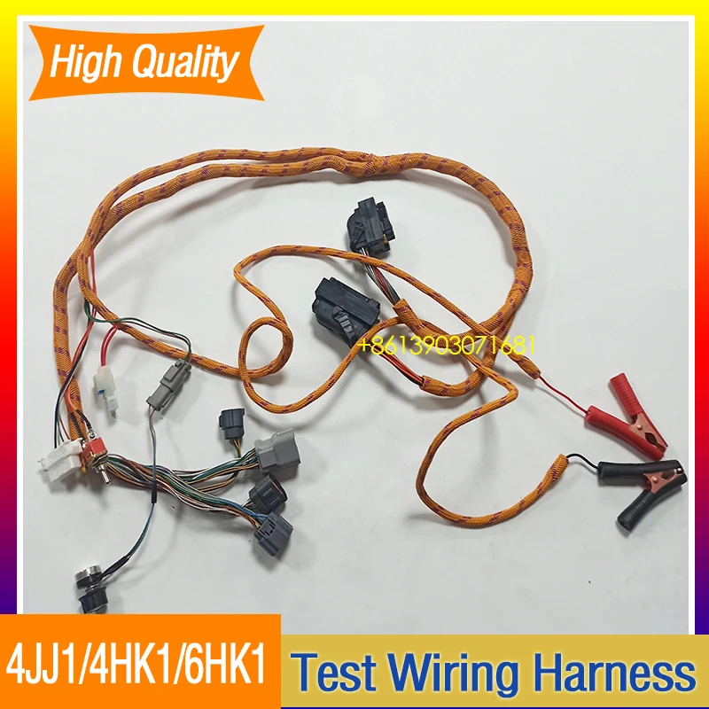 4JJ1 4HK1 6HK1 Comprehensive Test Wiring Harness for Isuzu Engine 4JJ1 4HK1 6HK1 Diagnostic Test Cable