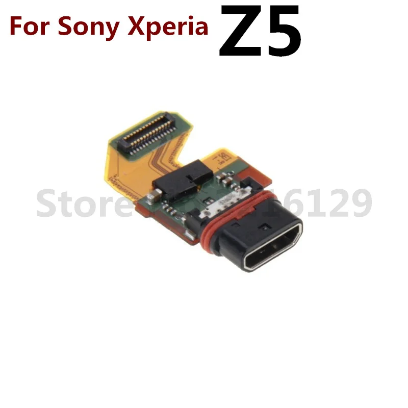 Original USB Dock Charging Connector Port Charger Board Flex Cable For Sony Xperia1 5 8 10 II III Z3 Z4 Ultra Z5 Premium Compact