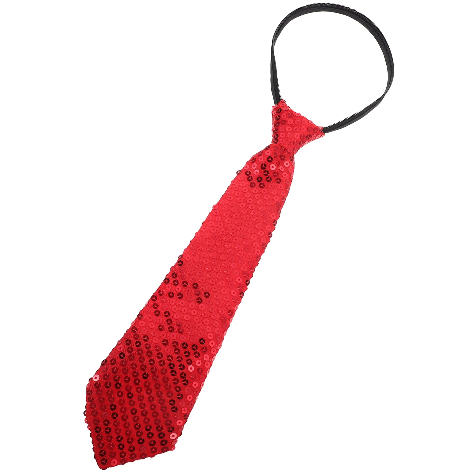 1pc Sequin Tie Shiny Fashion For Cosplay Party Performance Costume Decor Accessory Mens Shine Necktie Party Props Festival