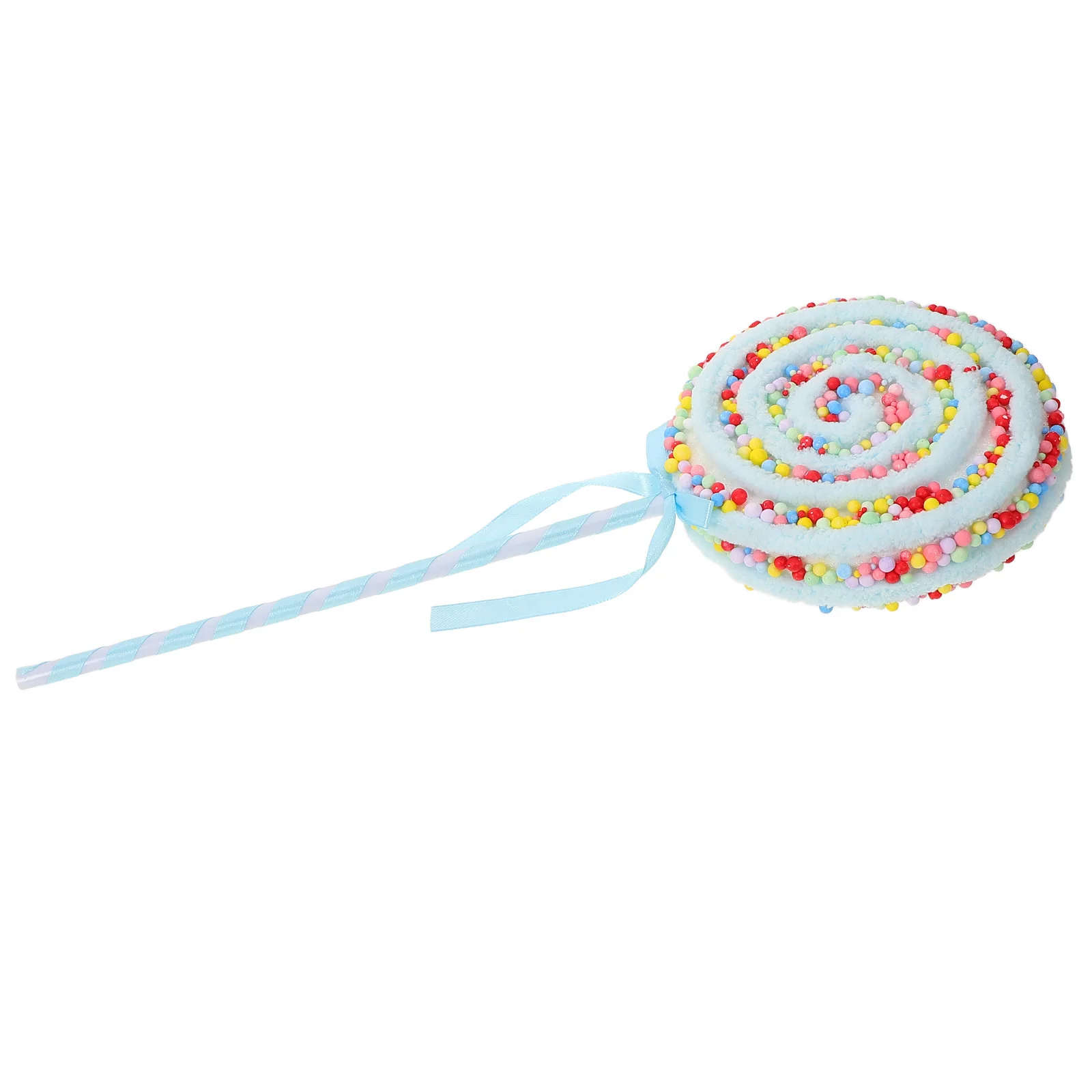 

Giant Lollipop Props Blue Decorations Sky Blue Fake Lollipops Photographic Accessories Carnival Costumes Party Decor